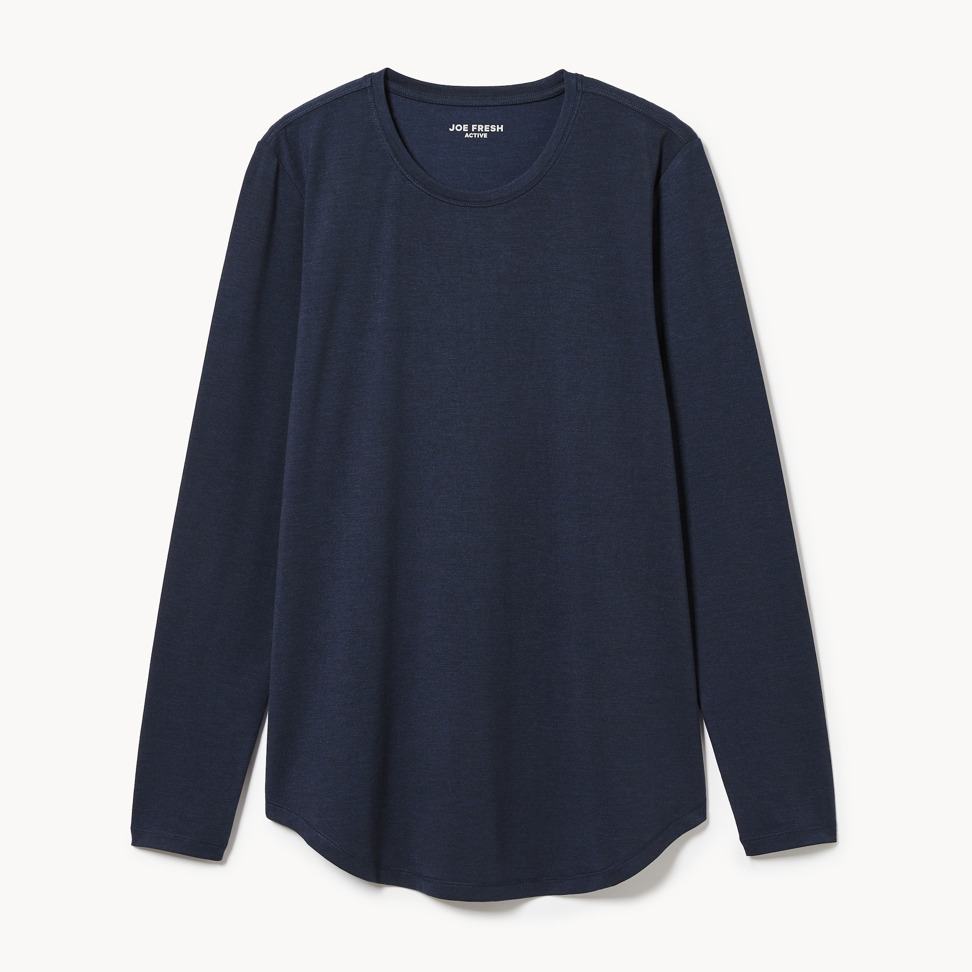Active Long Sleeve in Navy Mix from Joe Fresh