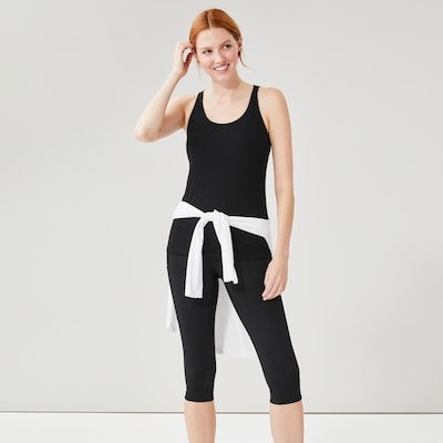 Strappy Active Tank - Black