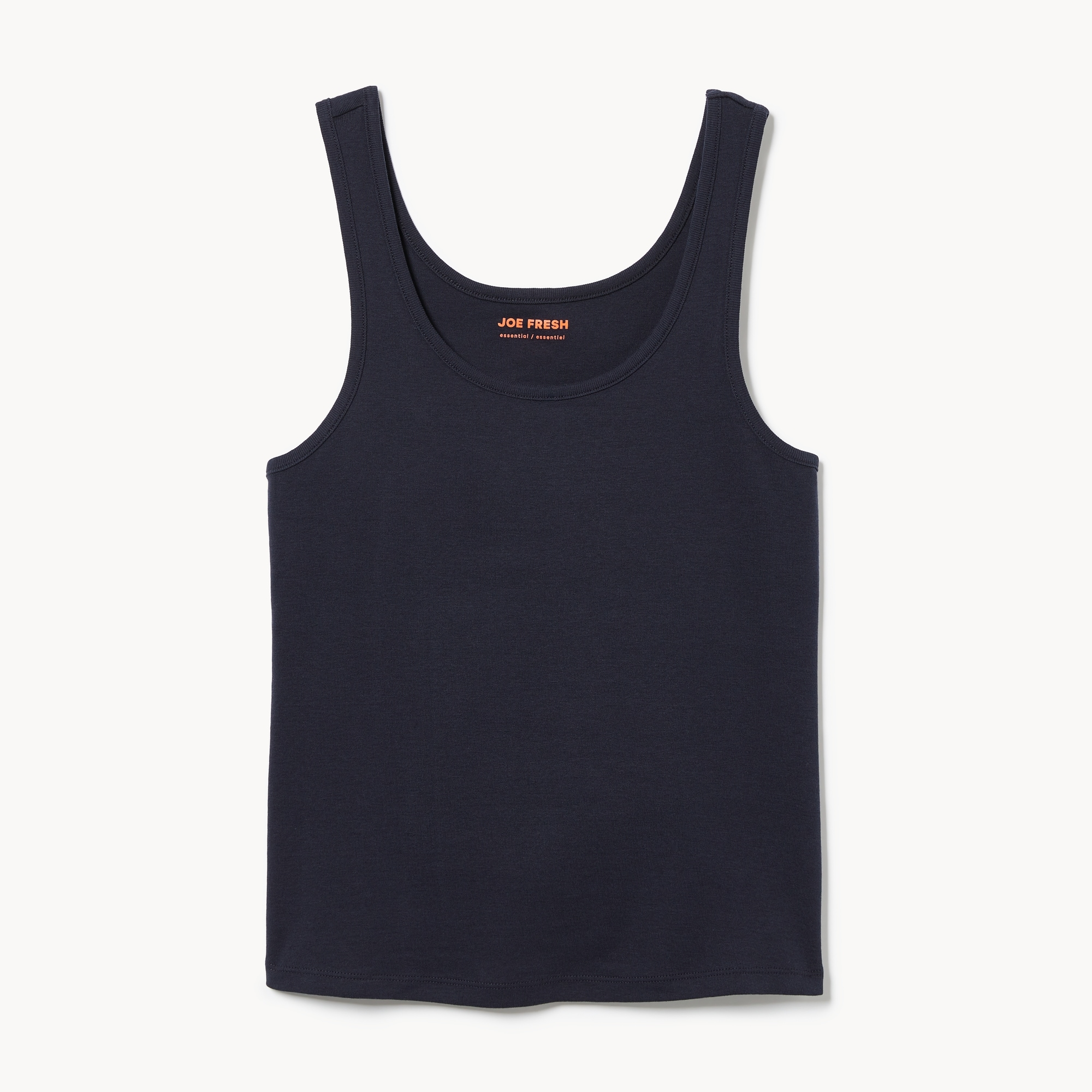 Women+ Organic Cotton Tank in JF Midnight Blue from Joe Fresh