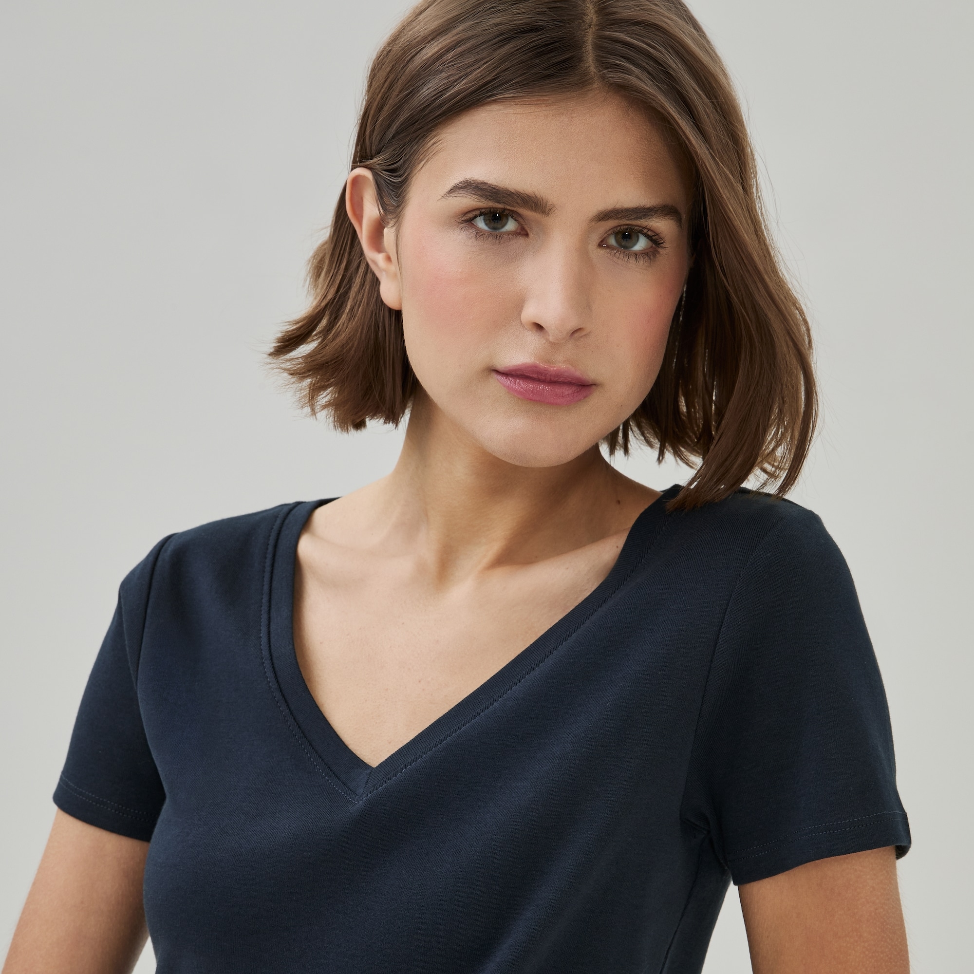 Organic Cotton V-Neck T-Shirt