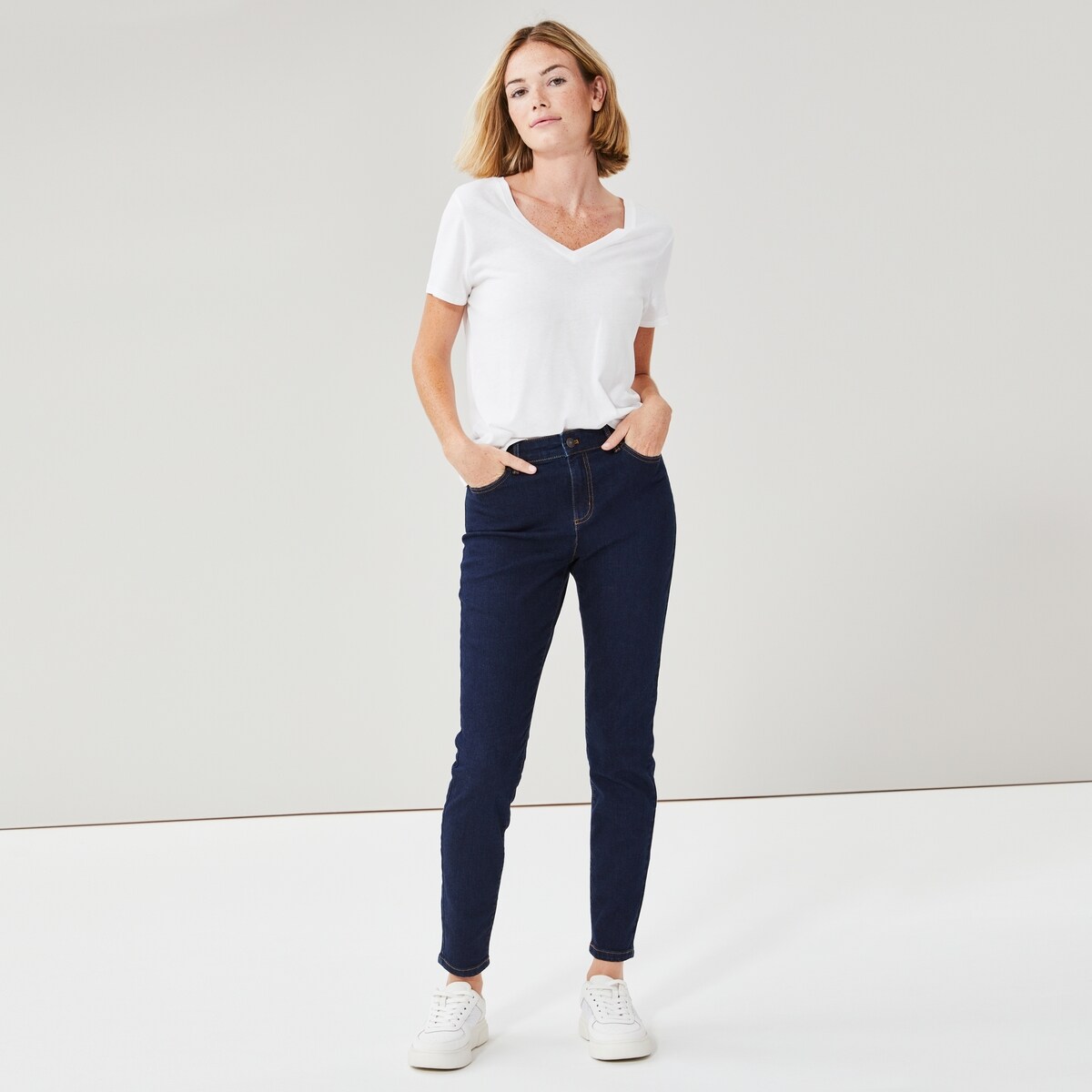 Dark Rinse Classic Slim Fit Jean