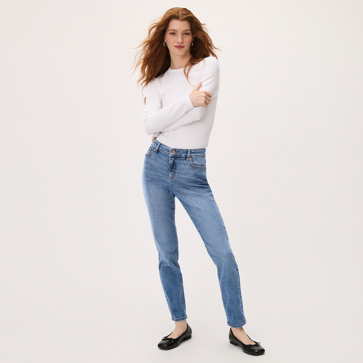 Medium Wash Classic Slim Fit Jean - Medium Wash