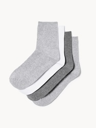 Joe Fresh Ensemble de 4 paires de chaussettes tube 1 ea, 12,00 $/1ch