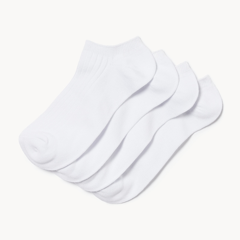 4-Pack Low-Cut Socks