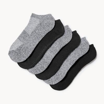 Joe Fresh Ensemble de 6 paires de chaussettes basses 1 ea, 12,00 $/1ch