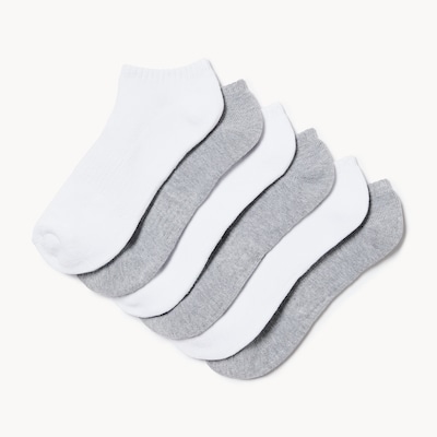 Joe Fresh Ensemble de 6 paires de chaussettes basses 1 ea, 12,00 $/1ch