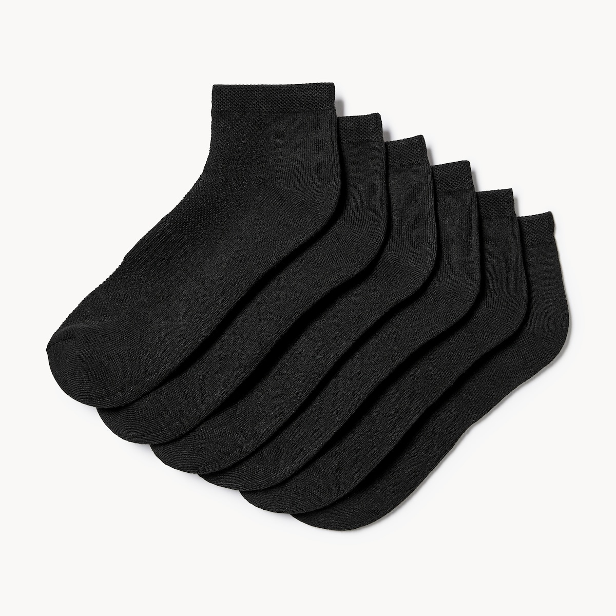 Joe Fresh Ensemble de 6 paires de socquettes 1 ea, 12,00 $/1ch