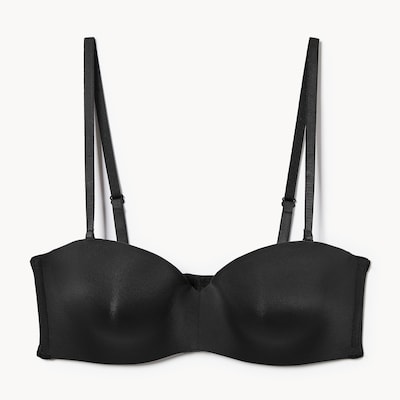 Padded Strapless Bra - Onyx