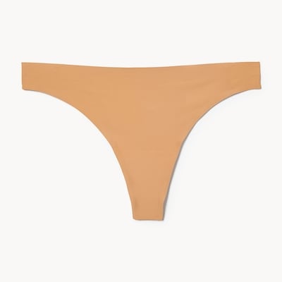 No Show Thong - Clay