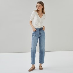 Joe Fresh Jean droit délavé moyen 1 ea, 39,00 $/1ch