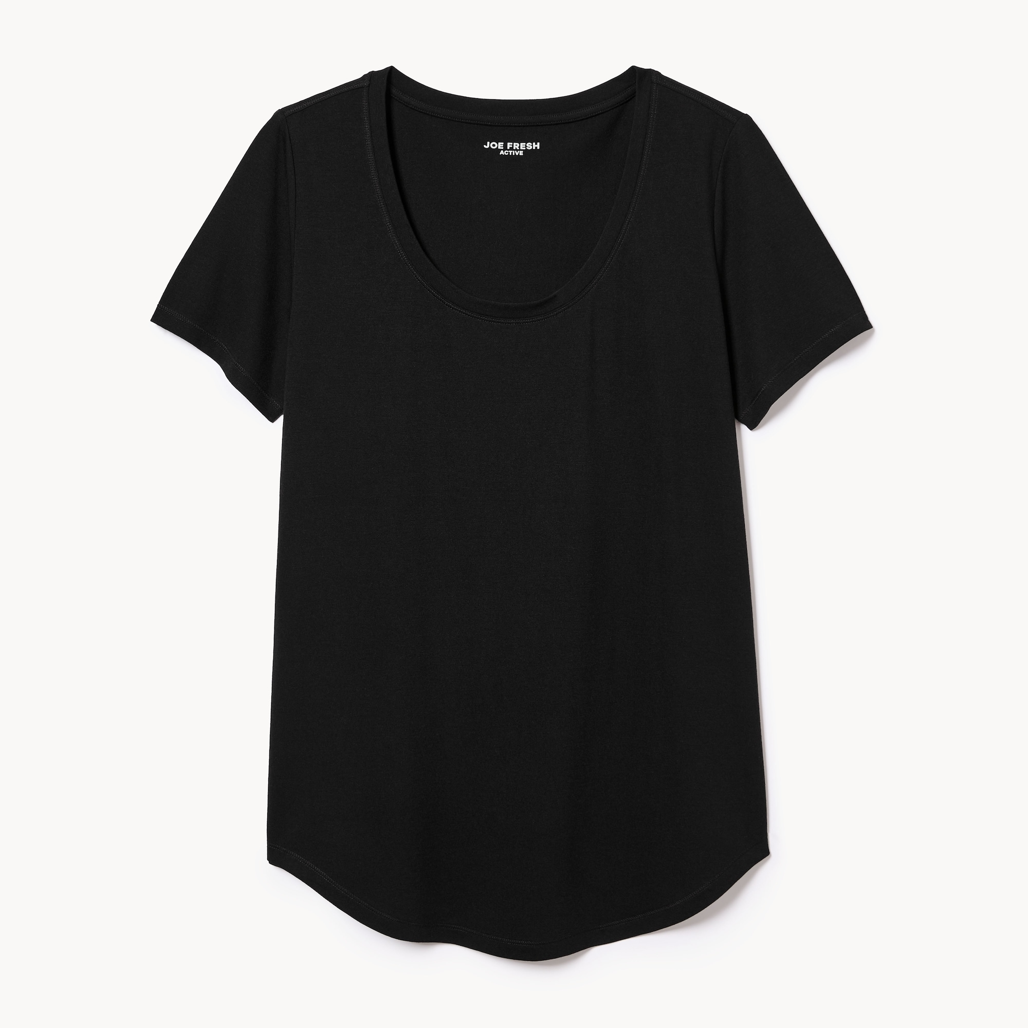 Active Scoop Neck T-Shirt