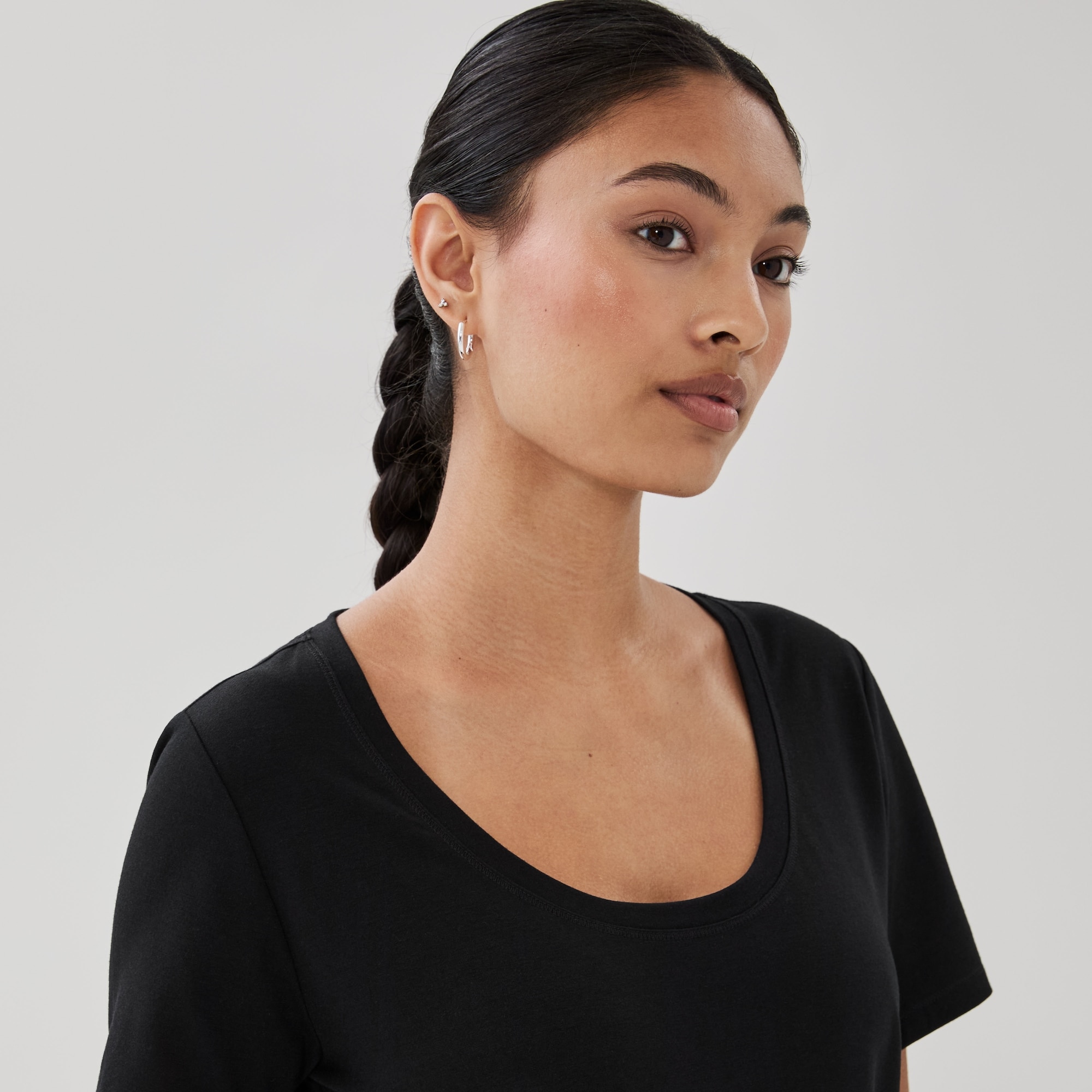 Active Scoop Neck T-Shirt