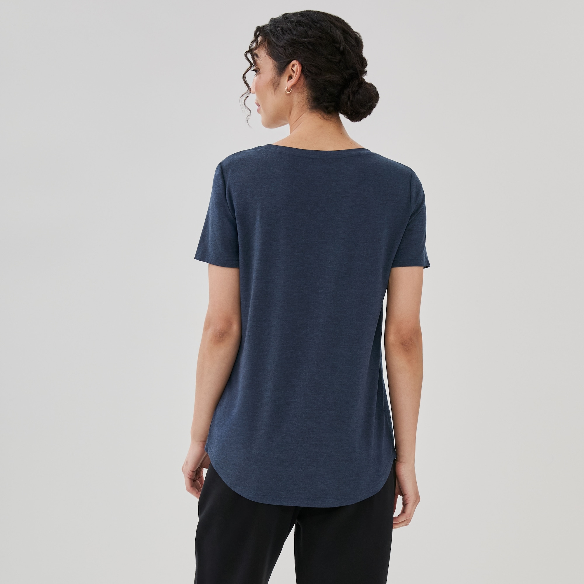 Active Scoop Neck T-Shirt