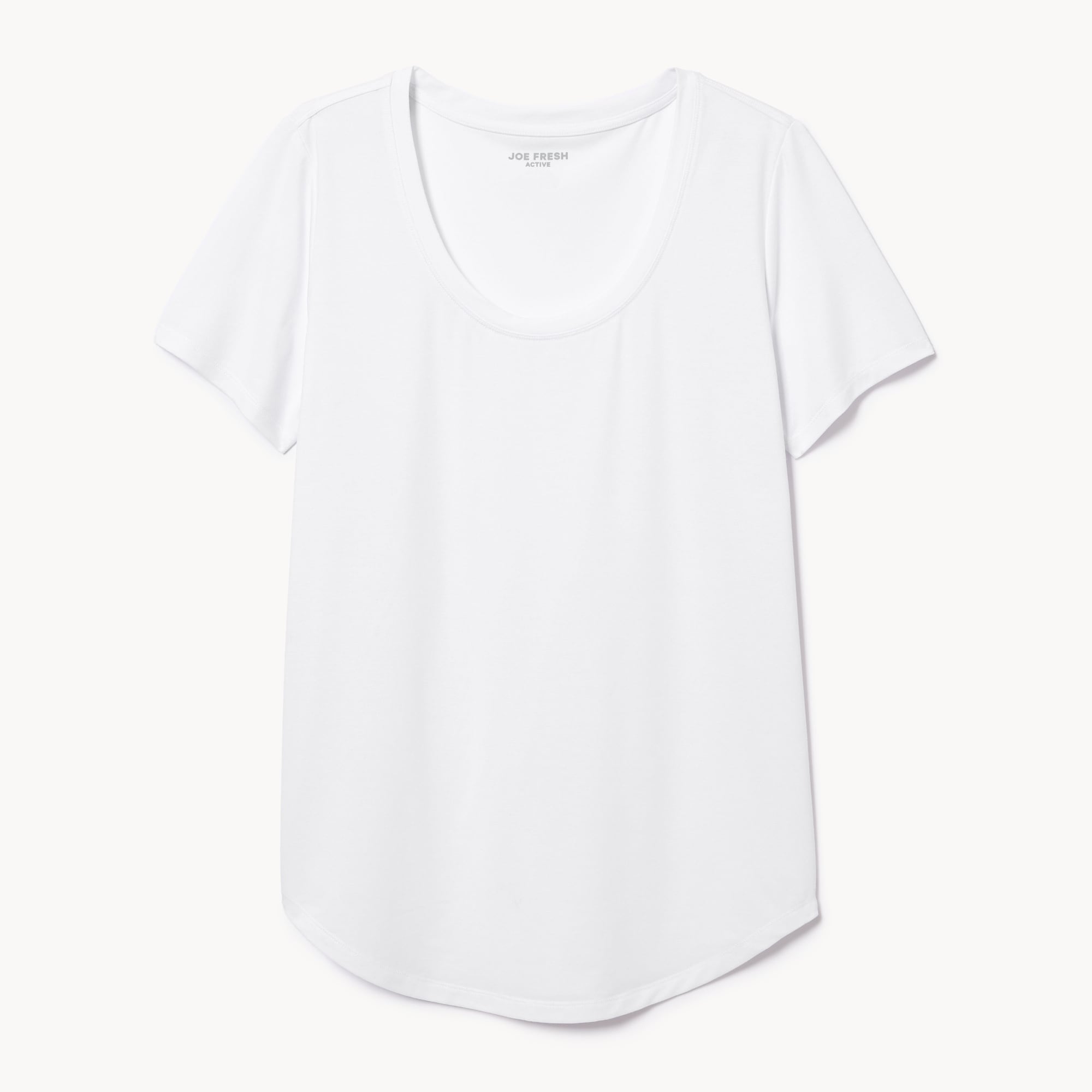 Active Scoop Neck T-Shirt