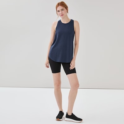 Cami sport à dos nageur - Mélange de marine
