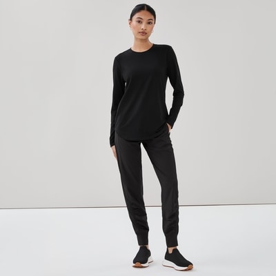 Active Long Sleeve Top - Black