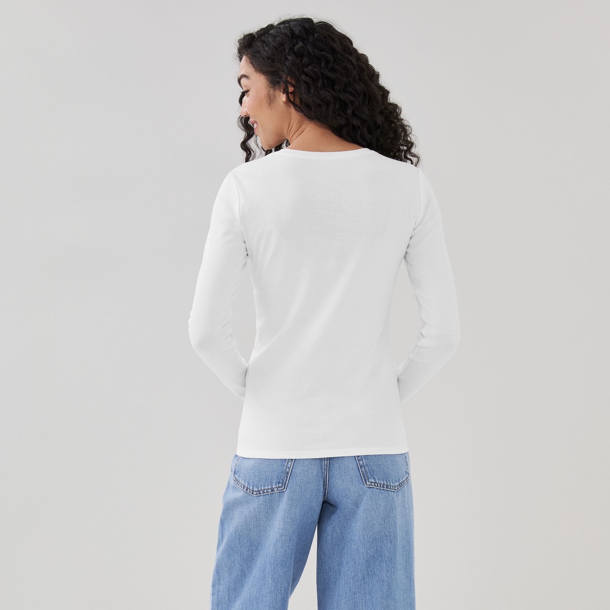 Organic Cotton Long Sleeve Top