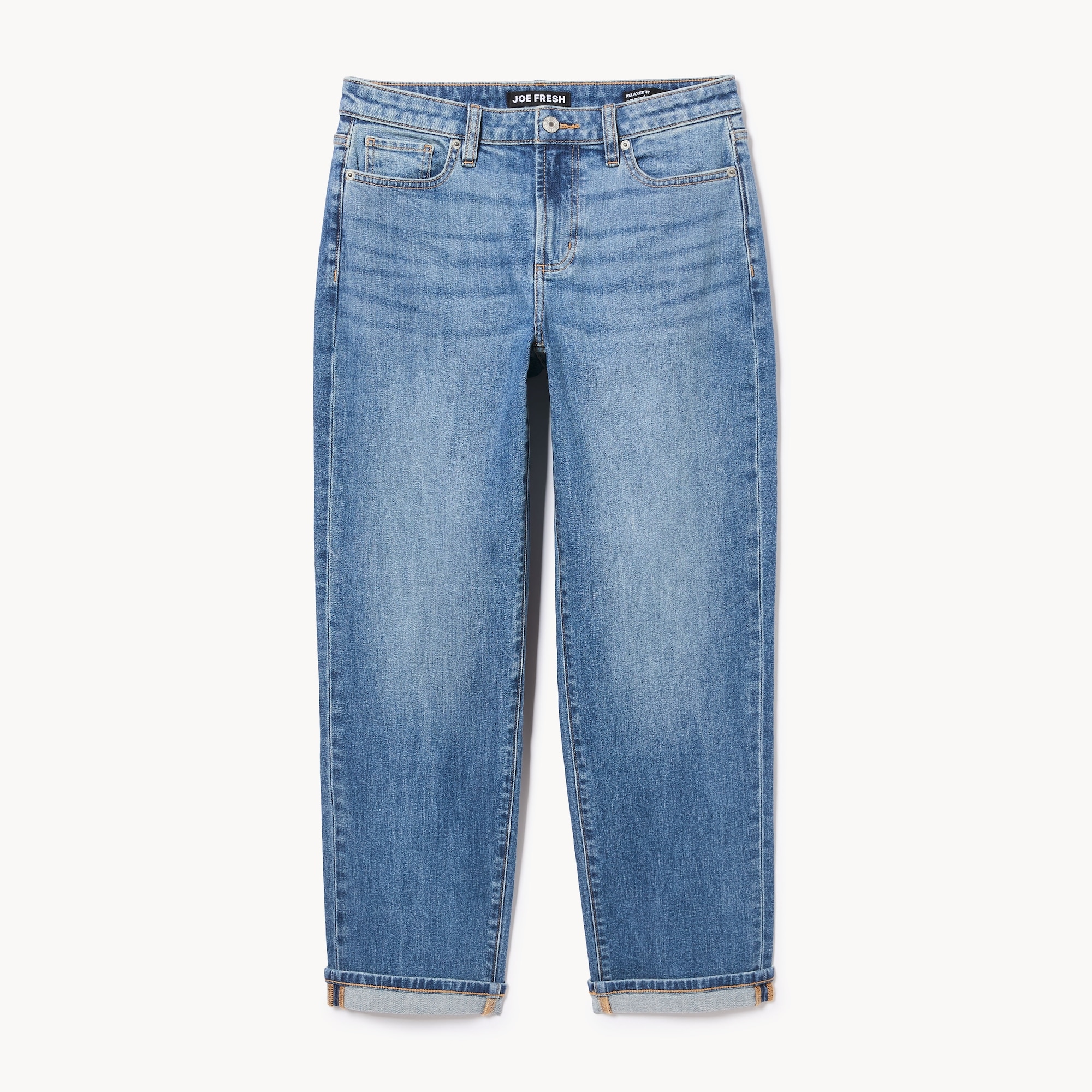 Mid Rise Relaxed Fit Jean