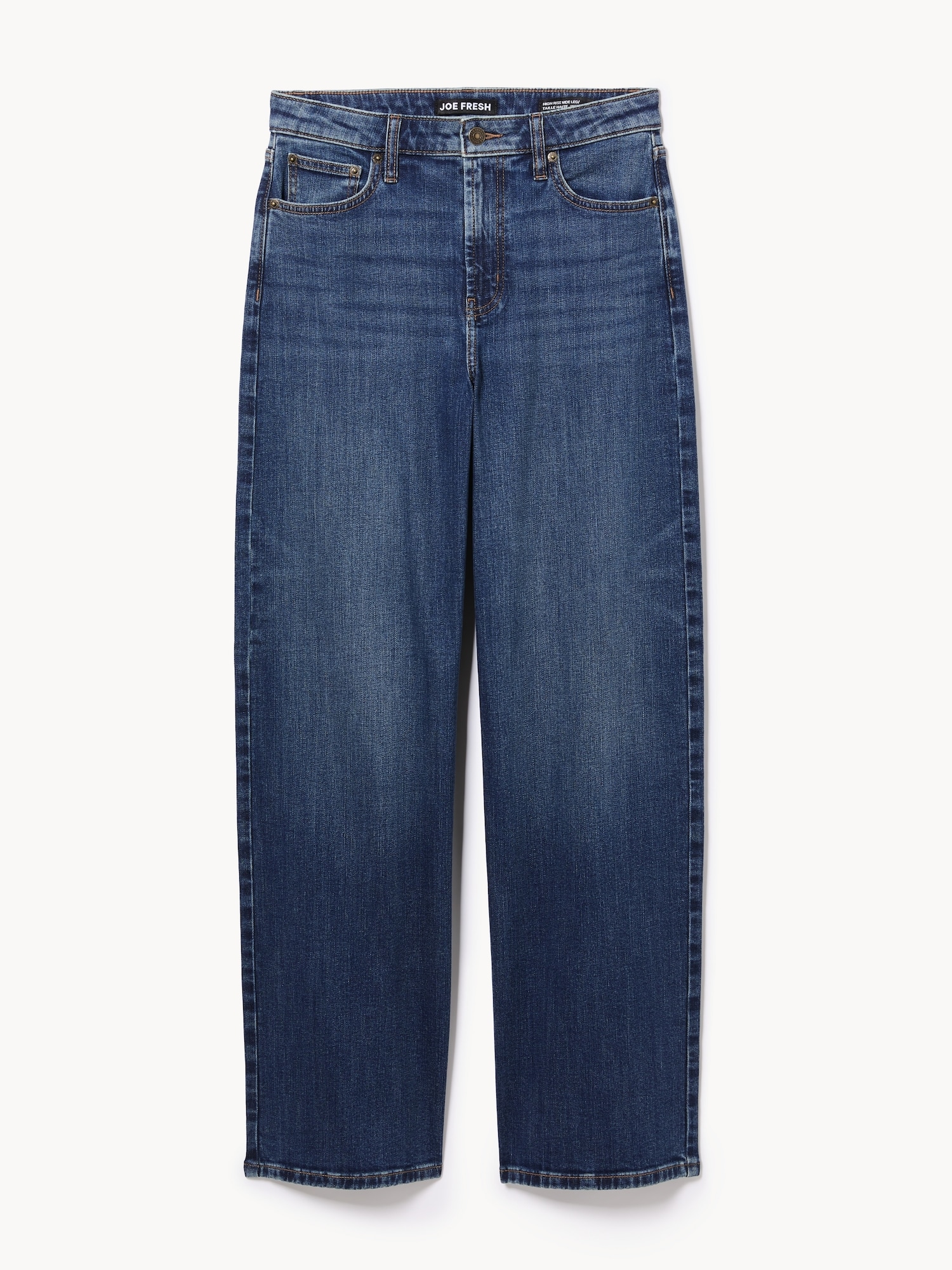High Rise Wide Leg Jean
