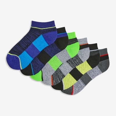 Kid Boys' 6 Pack Low-Cut Socks - Multi