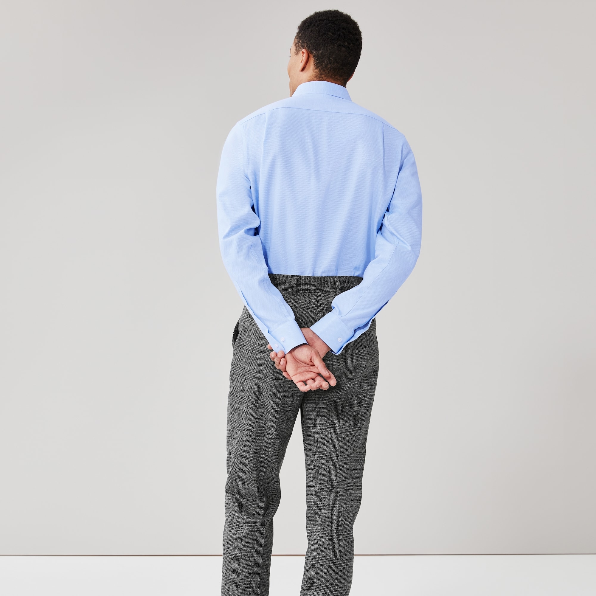Men's Premium Dress Shirt in Light Blue from Joe Fresh Men's Premium Dress Shirt in Light Blue from Joe Fresh