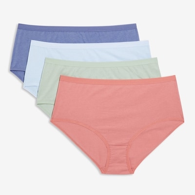 Joe Fresh Ensemble de 4 culottes en coton biologique Femmes+ 1 ea, 14,00 $/1ch