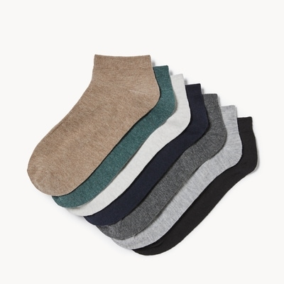 Joe Fresh Men's 7 Pack Low-Cut Socks 1 ea, $10.00/1ea