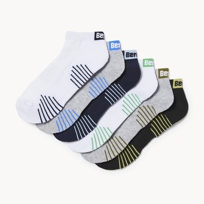 Bench Men's Bench 6 Pack Low-Cut Socks 1 ea, $9.99/1ea