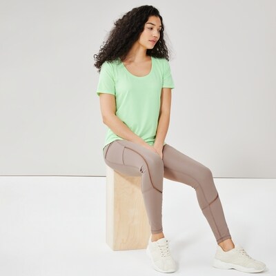 T-shirt sport col rond