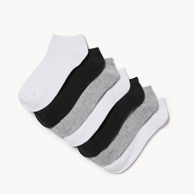 Joe Fresh Ensemble de 7 paires de chaussettes basses 1 ea, 10,00 $/1ch