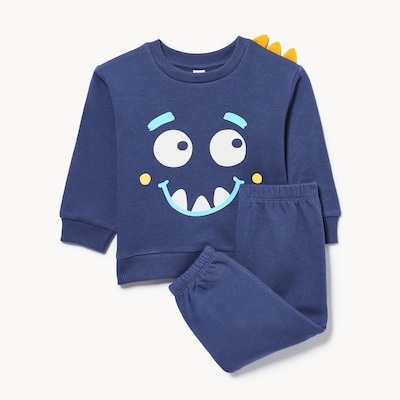 Baby Boys' 2-Piece Jogger Set - Dark Blue