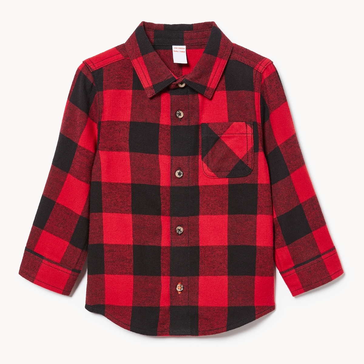 Joe Fresh Baby Boys' Buffalo Plaid Button-Up 1 ea, $16.00/1ea