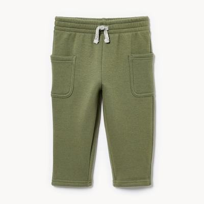 Baby Boys' Cable Knit Pant in Dark Green from Joe Fresh