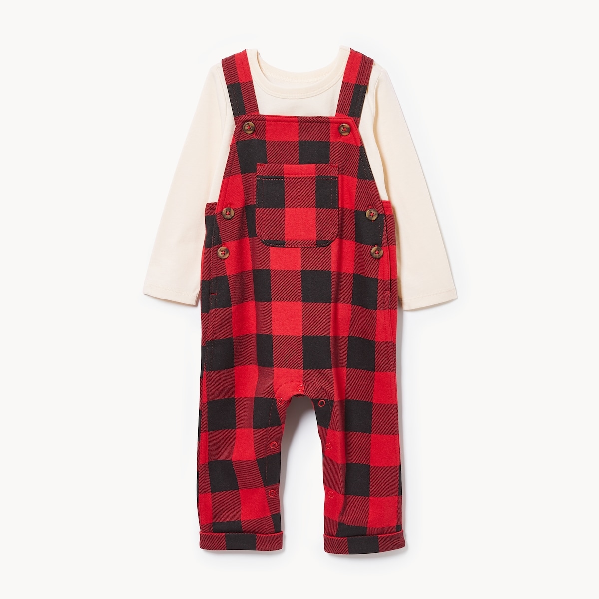 Joe Fresh Baby Boys' Buffalo Plaid 2-Piece Set 1 ea, $24.00/1ea