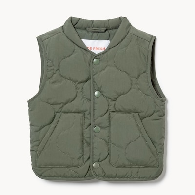 Veste matelassée pour bébés garçons - Vert Kaki