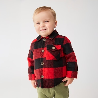 Joe Fresh Veste à carreaux pour bébés garçons 1 ea, 29,00 $/1ch