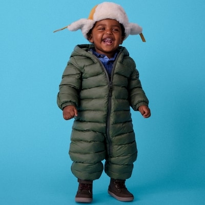 Joe Fresh Baby Boys' Hooded Bear Snowsuit 1 ea, $45.00/1ea