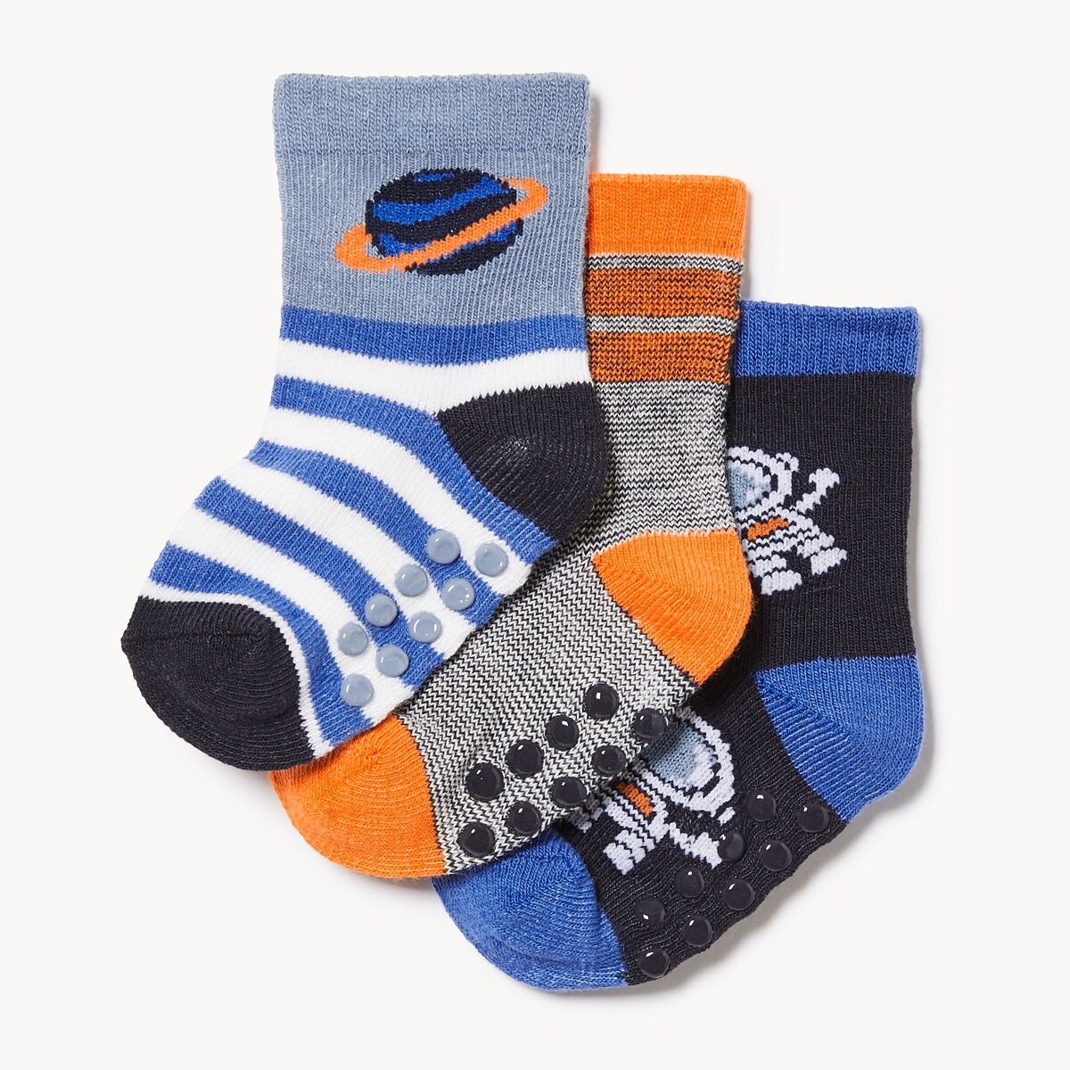 Ens. 3paires de chaussettes tube, bbs garons