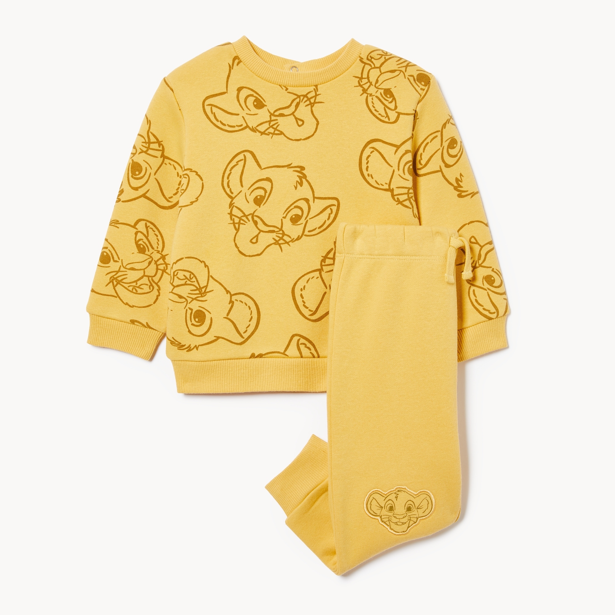 Baby Boys' Disney The Lion King Simba Set in Dusty Yellow from Joe