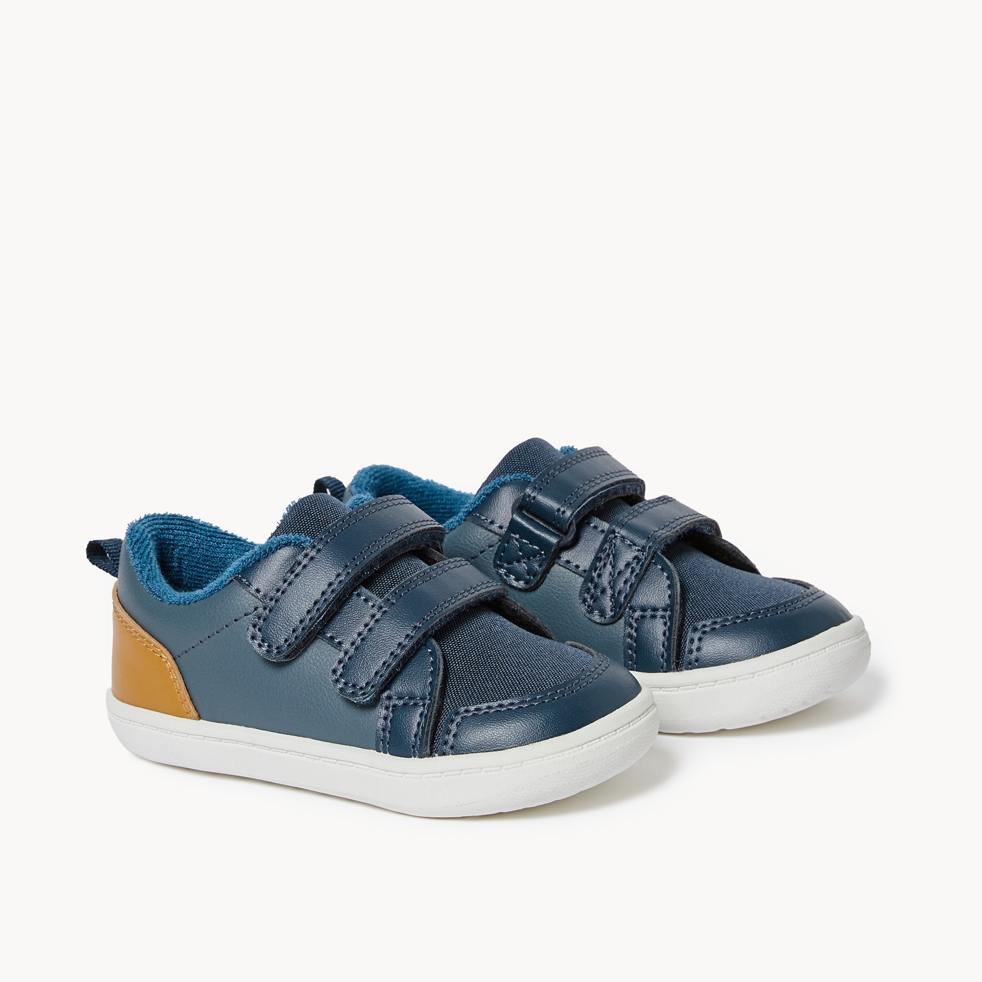 Baby Boys' Double Strap Shoes in Navy from Joe Fresh
