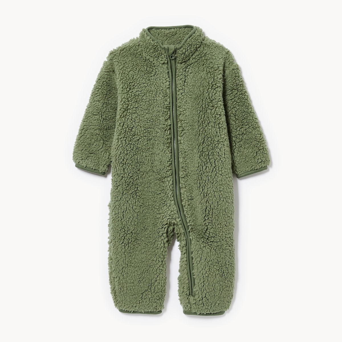 Baby Teddy Fleece Lined Romper