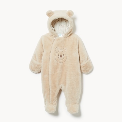 Baby Boys' Disney Winnie the Pooh Pram Suit - Beige