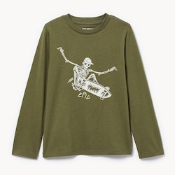 Joe Fresh Kid Graphic Long Sleeve Top 1 ea, $12.00/1ea