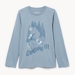 Joe Fresh Haut imprimé à manches longues pour enfants 1 ea, 12,00 $/1ch