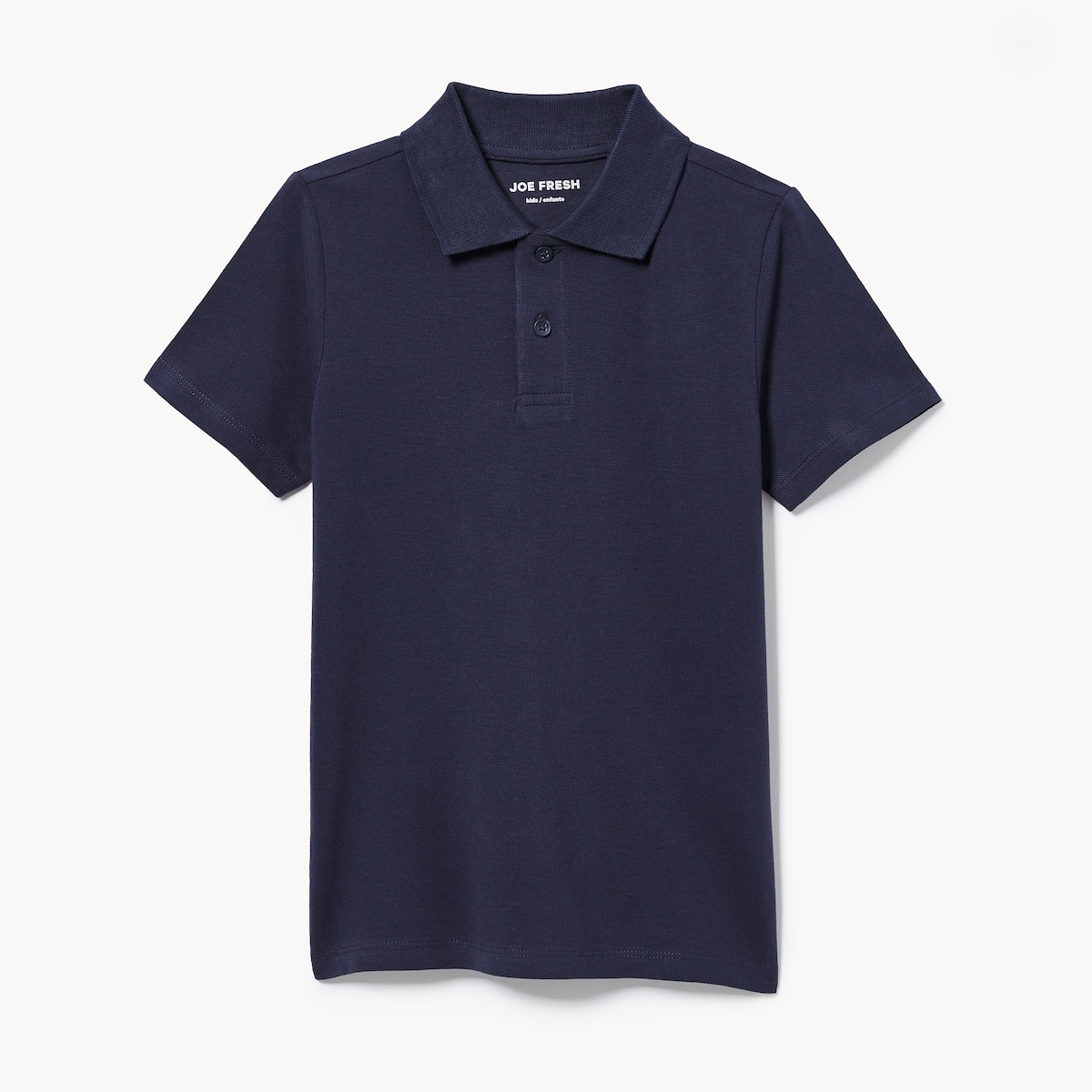 Kids' Uniform Polo T-Shirt - Dark Navy