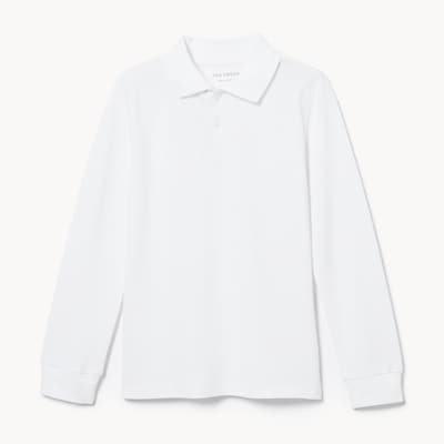 Kids' Uniform Polo Top - White