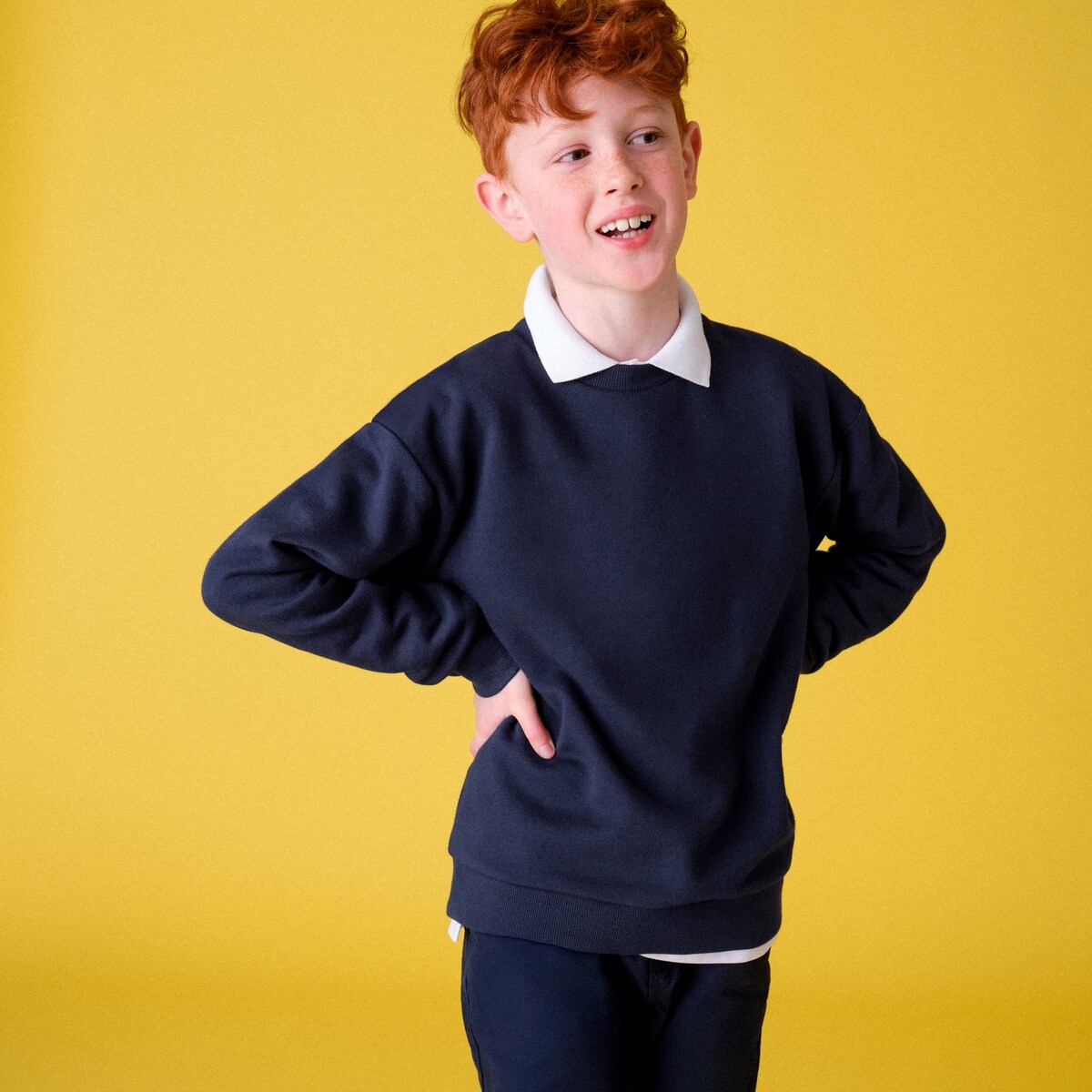 Chandail duniforme en molleton pour enfant