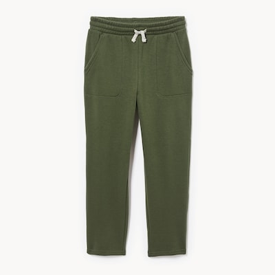Kid Boys' Fuzzy Fleece Jogger - Dark Olive