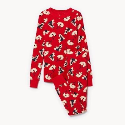 Ensemble pyjama de 2 pièces pour garçons - Rouge