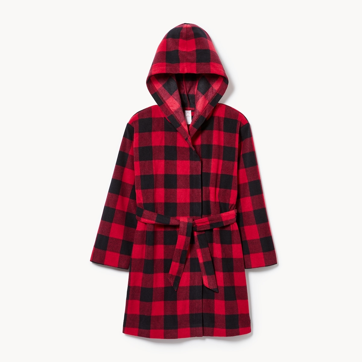 Joe Fresh Kid Boys' Buffalo Plaid Microfleece Robe 1 ea, $22.00/1ea